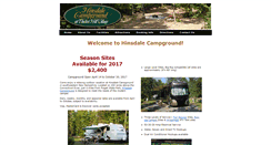 Desktop Screenshot of campingnow.com